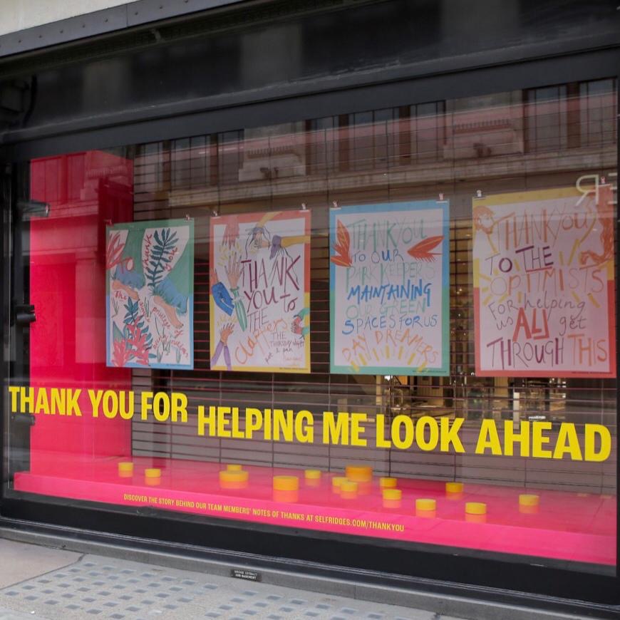 Selfridges tweet media