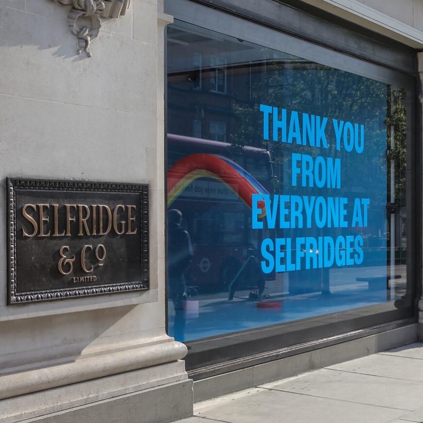 Selfridges tweet media