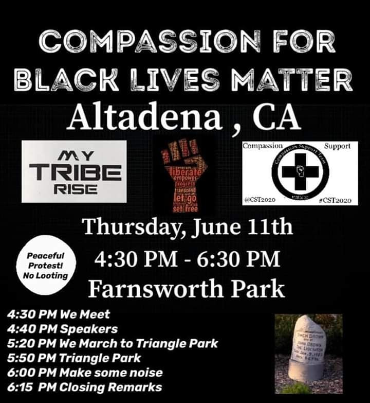 HodgsonEarl's tweet image. #Altadena Protest #Mytriberise