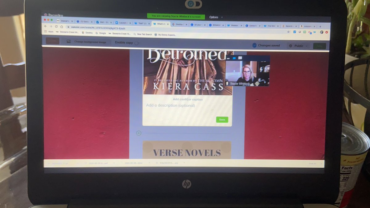 JennWalkerRES's tweet photo. Learning so much at #TASLSummerPD! Loving @wakelet and @canva as a way to share library books with students. #tesroarsπ― #bedrocks #librarylifeπ https://t.co/iP4lLIR5LS