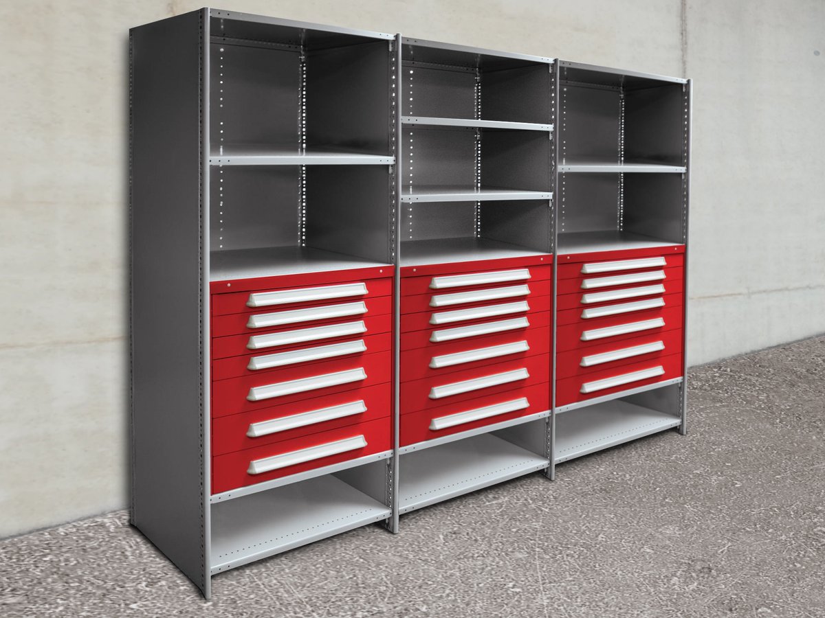 Lyon_LLC's tweet photo. Take advantage of vertical space with our 36" Wide Shelving with Modular drawers! Store items both big and small in one space! Check out our preconfigured units now!
https://t.co/Lt77Pe5WjM
#storagesolutions #organizeyourspace #garagestorage #tidywarehouse https://t.co/8W3PleBuji
