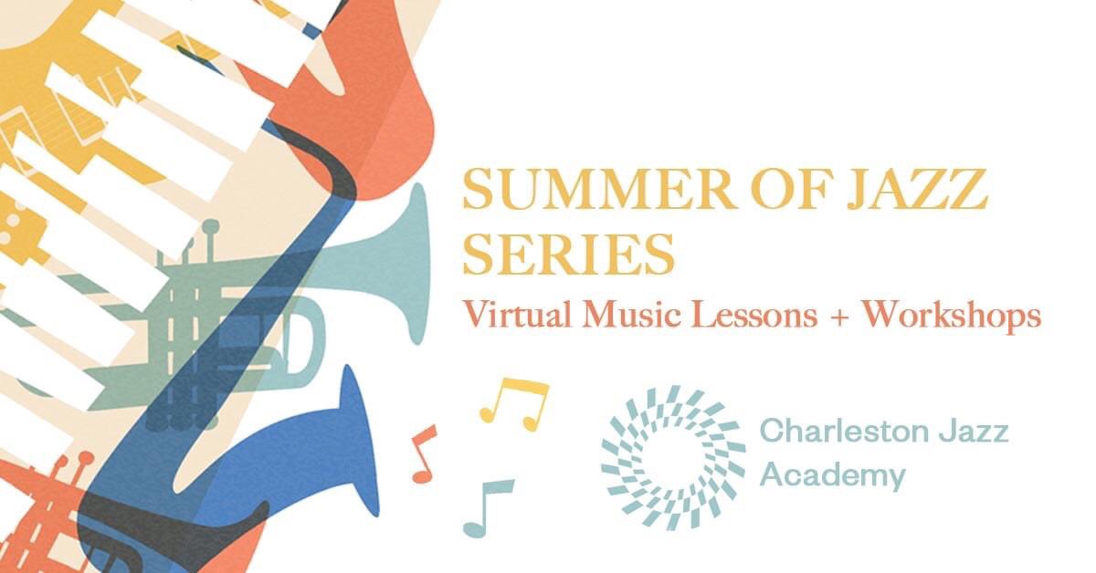 Take one hour to learn a new skill or hone your current skills with a virtual lesson/workshop in the #SummerofJazz Series with the <a href="/CHSJazzAcademy/">Charleston Jazz Academy</a> !

Register today: bit.ly/SummerofJazzRe…
#chsjazz #chsjazzorchestra #musiceducation #virtuallessons