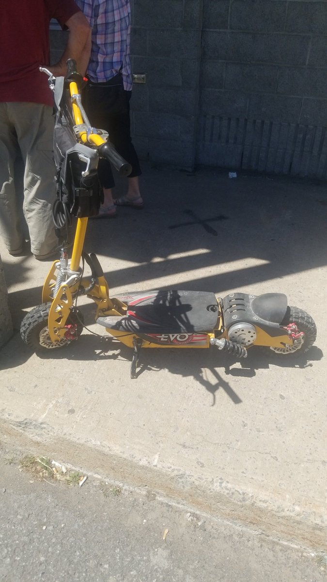 LancePatchwork's tweet image. My #ElectricVehicle. Decently fast little urban vehicle. Love it. Still got work to be done on it but for this summer it gonna be good.