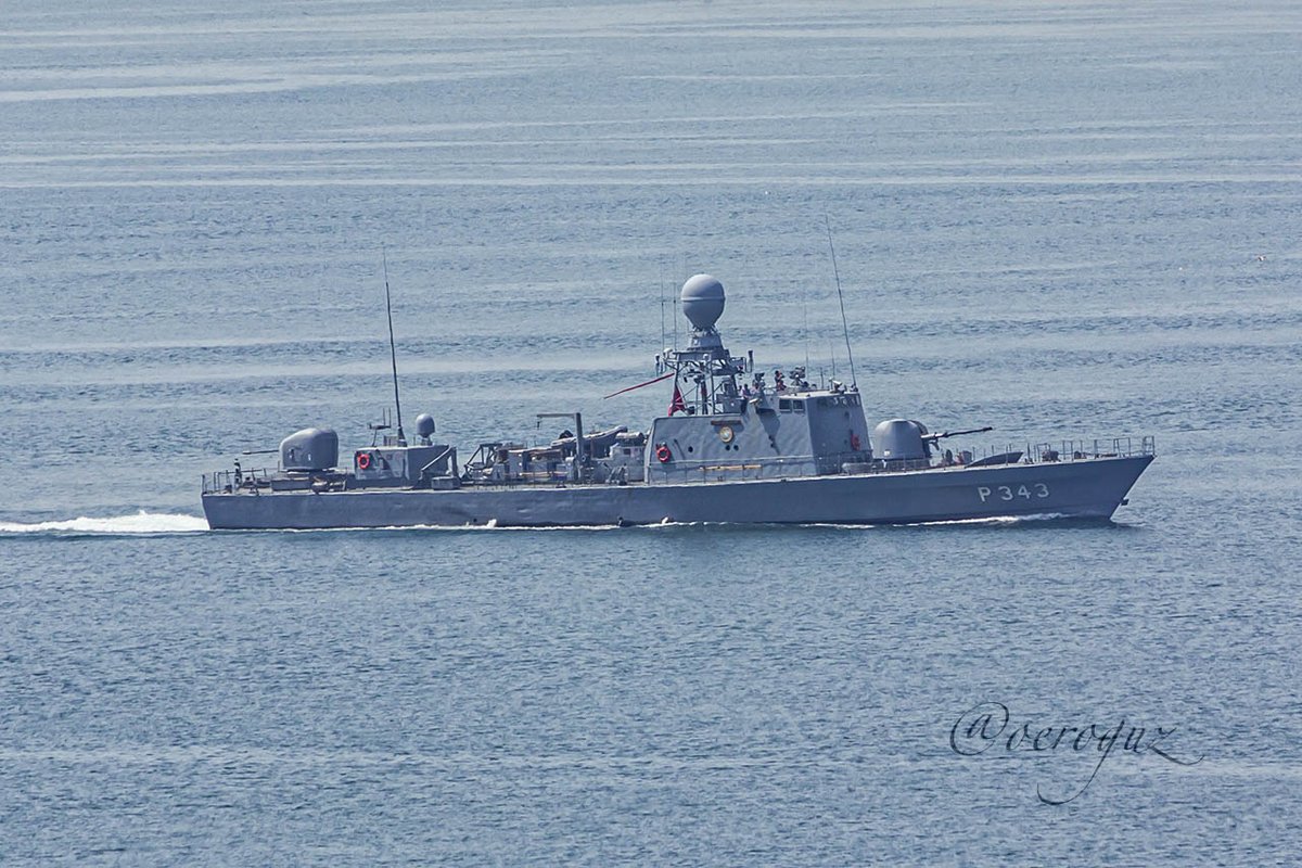 OguzEroguz1's tweet photo. #TurkishNavy's #DoğanClass fast attack craft #TCGVolkan #P343 #YükselenGüç https://t.co/0IWk811k77