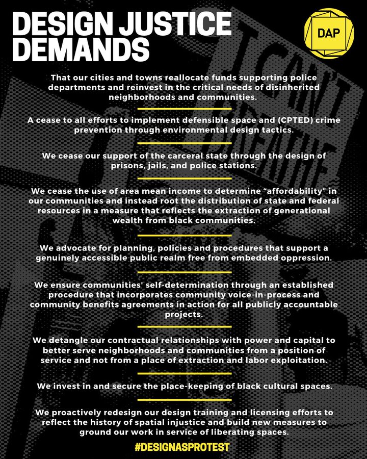 _ournetworks's tweet image. .@BCLeeJr and #DesignAsProtest &apos;s anti-racism design resources: docs.google.com/document/d/e/2…