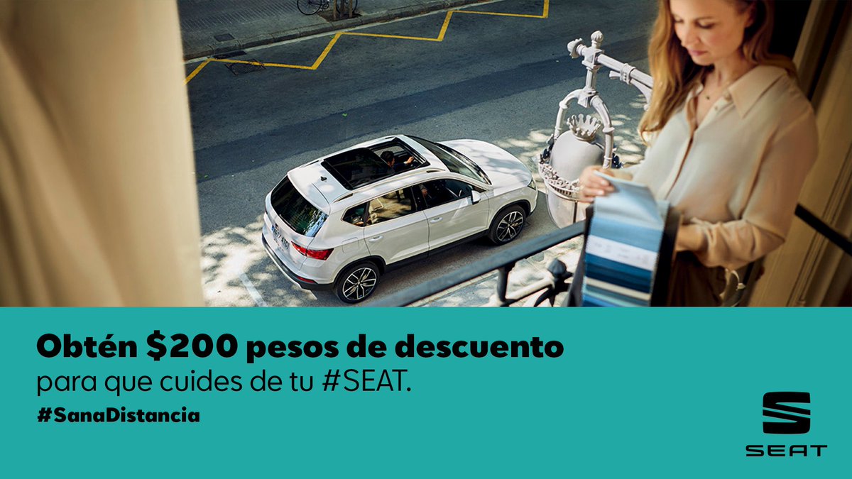 SeatMetepec's tweet photo. Porque en #SEAT seguimos contigo, tenemos esta promoción para el cuidado de tu auto. Envíanos un DM https://t.co/6zYR10kSFe