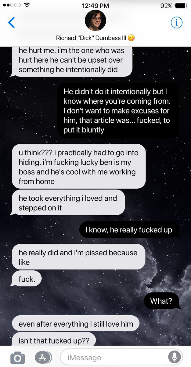 156 》 it's complicated tw intoxication mention( bill's phone )