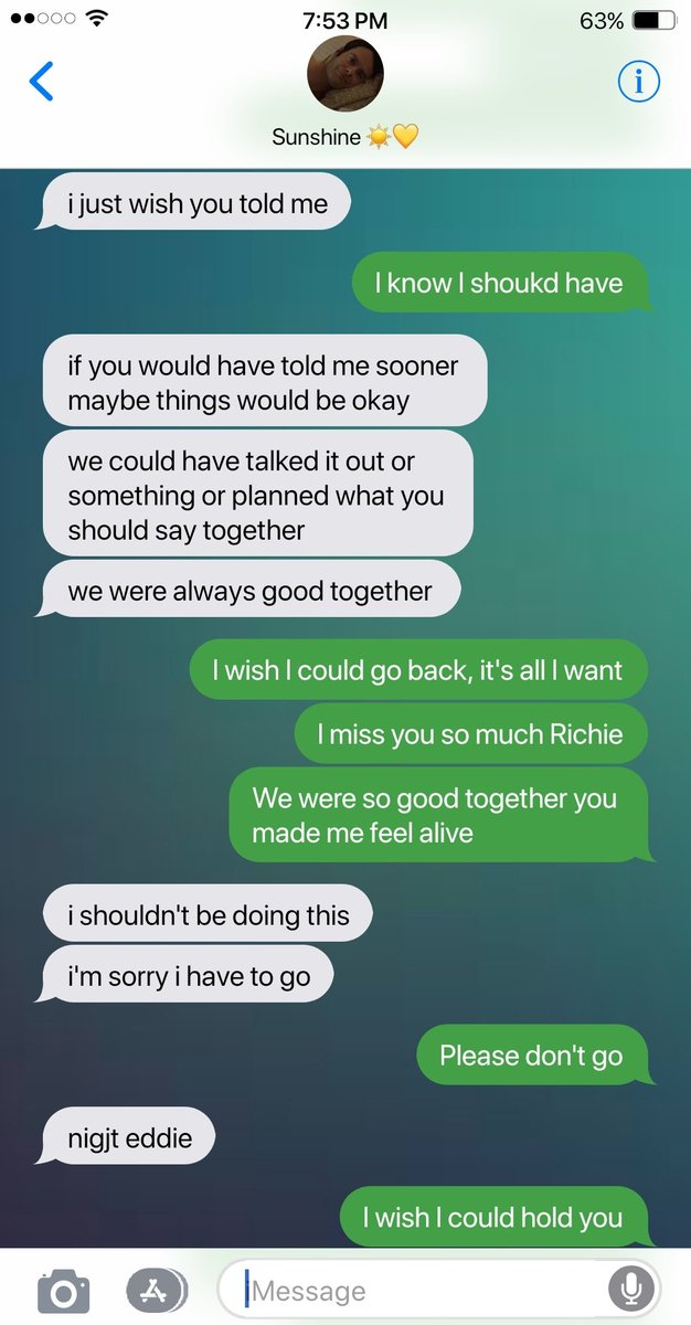 157 》 talking into the void( richie's phone, eddie's phone )