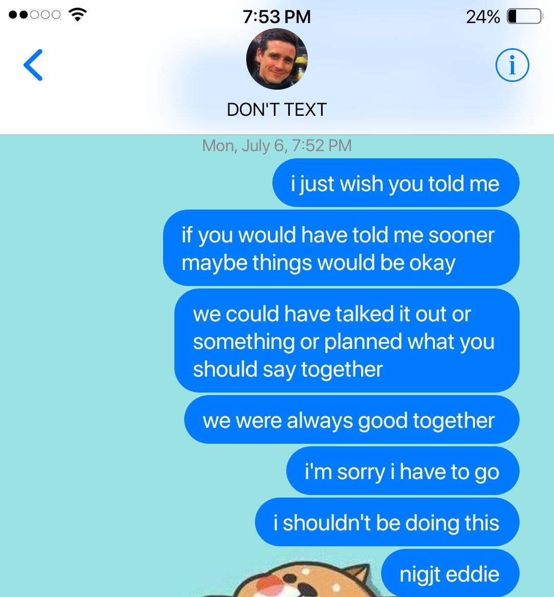 157 》 talking into the void( richie's phone, eddie's phone )