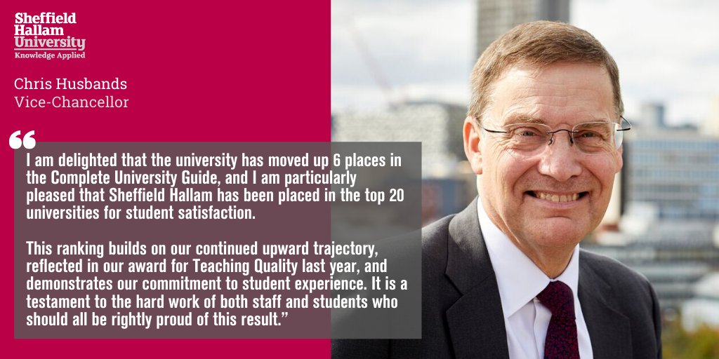 Sheffield Hallam University tweet media