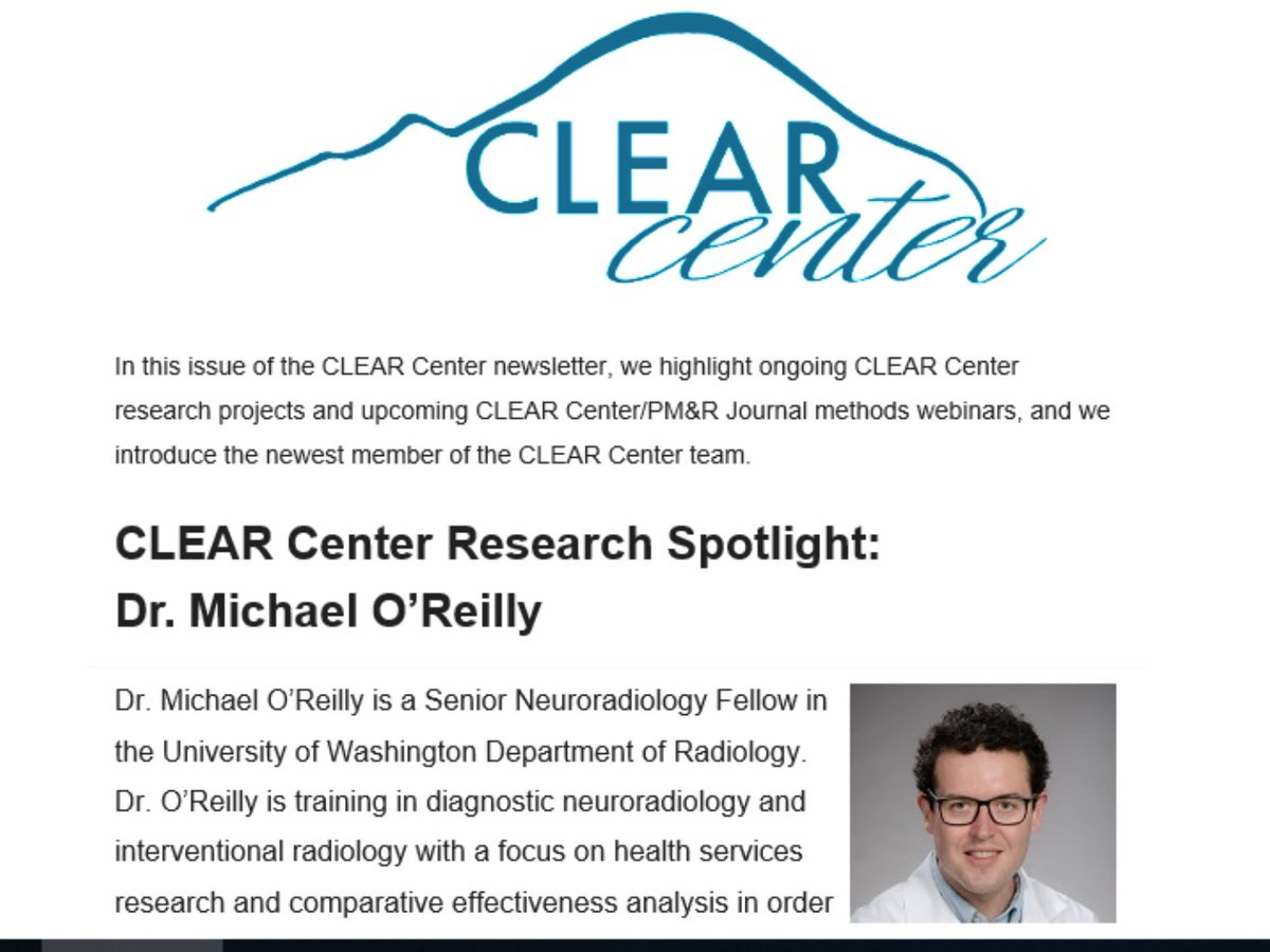 theclearcenter's tweet photo. UW CLEAR Center News: upcoming methods webinars, ongoing research highlight, welcome to new Administrative Director Dr. Sandra Johnston - https://t.co/fQuY6wOpFO https://t.co/zA7BxFPxvO