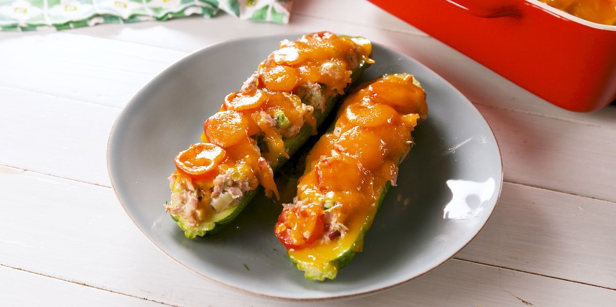 WellnessMama's tweet image. This would make a great lunch for growing kids, too!
delish.com/cooking/recipe…
#kidsapproved #dinnertime #tunamelt #stuffedzucchini #tuesdaymood