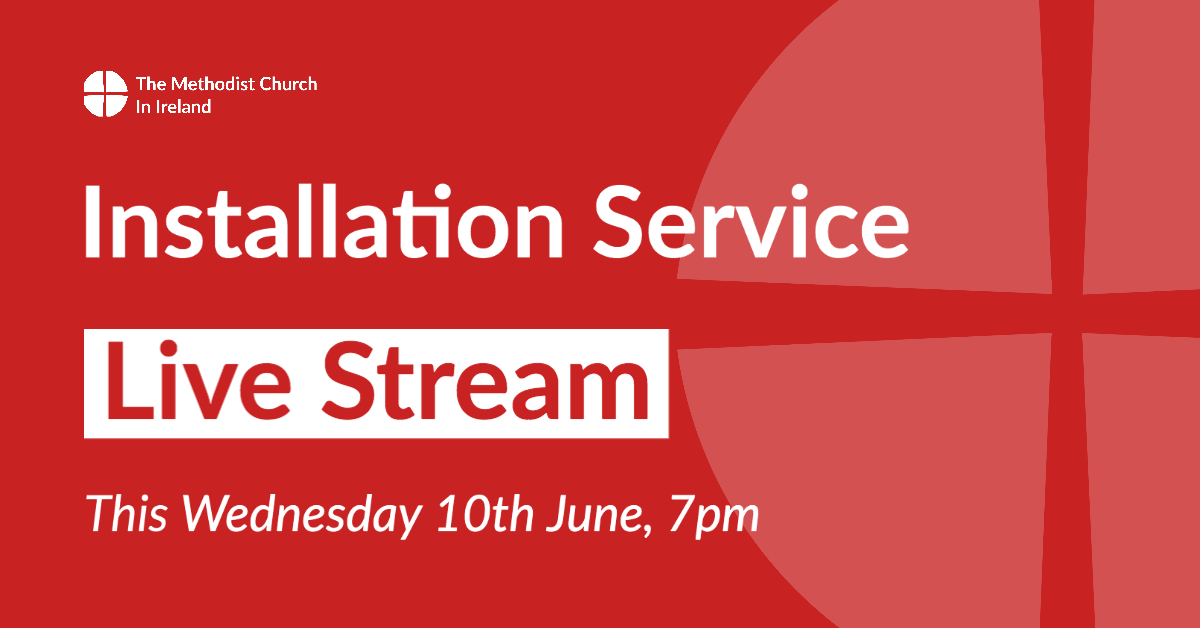 irishmethodist's tweet photo. The Installation Service will be live-streamed tomorrow evening at 7pm, join us as we witness Rev Dr Tom McKnight take up role as President and Hazel Loney as Lay Leader. Access livestream→ https://t.co/kOvaMyfsir
#irishmethodist https://t.co/nFaLy6qmzp