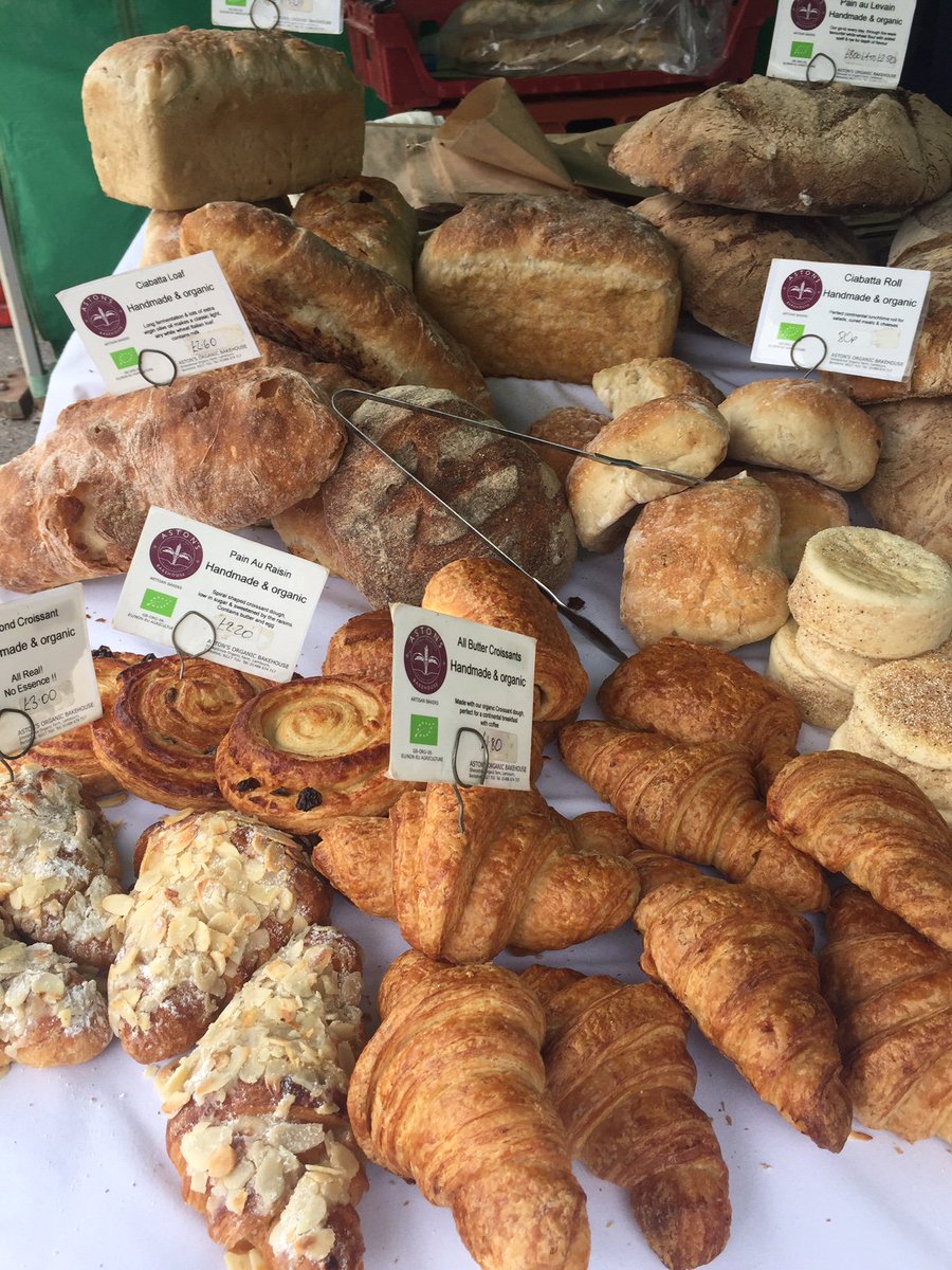 Missed your weekly sourdough loaf? Aston's Bakehouse return this Sunday, with their wonderful hand shaped &amp; baked organic &amp; artificial additive free breads and pastries. All created using certified organic heritage grain. Contactless payments only. <a href="/astonsbread/">astonsbread</a> <a href="/HornimanMuseum/">Horniman Museum and Gardens</a>
