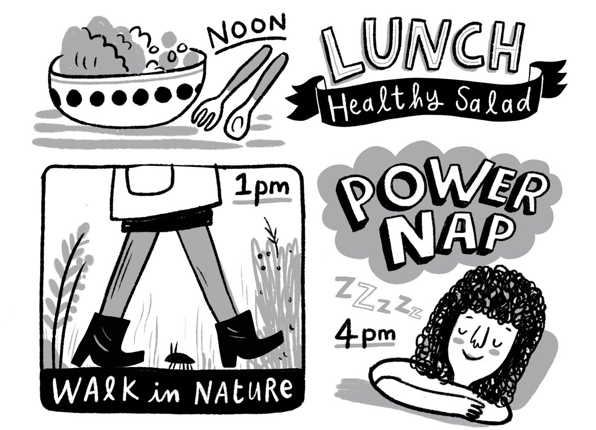 CarolineLawrenc's tweet photo. @emmac2603 @kidslitfest I don't know how you do it. If I eat carbs I have to take a nap soon after! That's why I have to eat vegetables, healthy fats or protein. 😋 (P.S. A Day in My Life from #HowToWriteAGreatStory beautifully illustrated by @linziehunter!) https://t.co/etqdmbJB3j