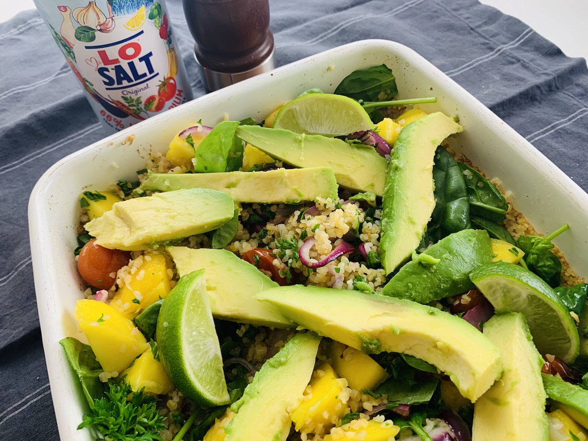 sallybeelicious's tweet photo. #AD [In Partnership with @LoSaltUK] ⁣
⁣
Warm Bulgar Wheat and Mango Salad 😍💛⁣
⁣
Delicious, Healthy &amp; Vegan 👏🏼⁣
 
Enjoy! ❤️🐝⁣
⁣
#losalt @LoSaltUK #seasonwithsense #sallybee #sallybeelicious #motivation #healthy #healthyfood #goodfood https://t.co/h1QWc4gb3M