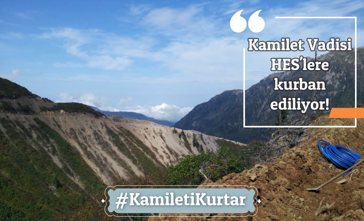 adokop08's tweet photo. Arhavi Kamilet Vadisi…
Bir yeryüzü cenneti. Dünyanın en güzel vadilerinden, ülkemizin en kıymetli varlıklarından. 
HES’lere kurban ediliyor! 
#KamiletiKurtar https://t.co/yABcpIwxO1