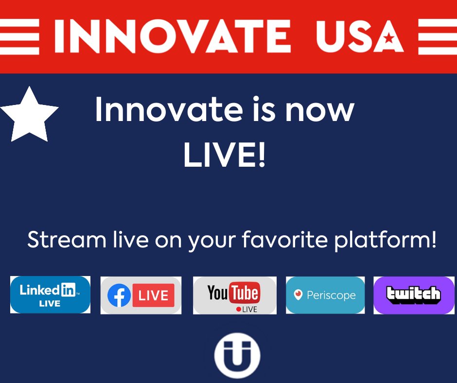 CaptureHigherEd's tweet photo. Innovate is now LIVE! Tune into your favorite streaming platform to view. ⭐️🎉⏰ https://t.co/n29acCsxAD