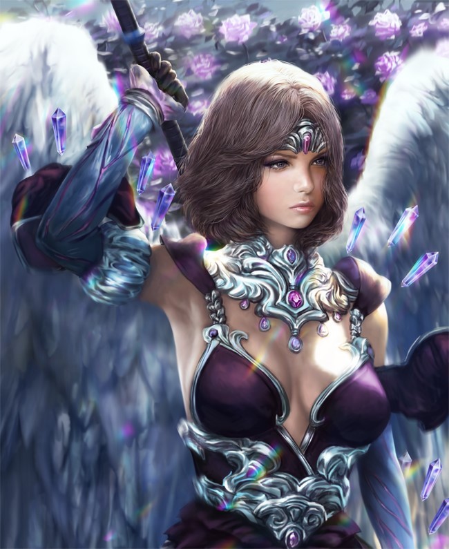 MystiaSkye's tweet photo. Remembering Dhani's old design with a commission I had from @vjatoch Still in awe~  #guildwars2 #guildwars2guardian #supportartist #fashionwars #MMORPG #Dhannarys https://t.co/2HlRJ8NGdO
