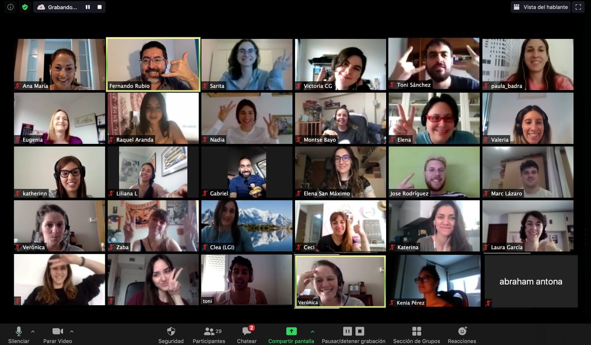 FerRubioA's tweet photo. ¡¡Súper Motivado!! 🚀

Primera clase con los alumnos que comienzan el #MesFreelance para finalizar su TFM del #MasterdeMarketingDigital de @aulaCM 

Todos preparan un plan de marketing 360 de una empresa real. 

Me alegra ver tanto entusiasmo y tanto talento junto ⭐️

#AlumnosTOP https://t.co/gp0hNPqsWM