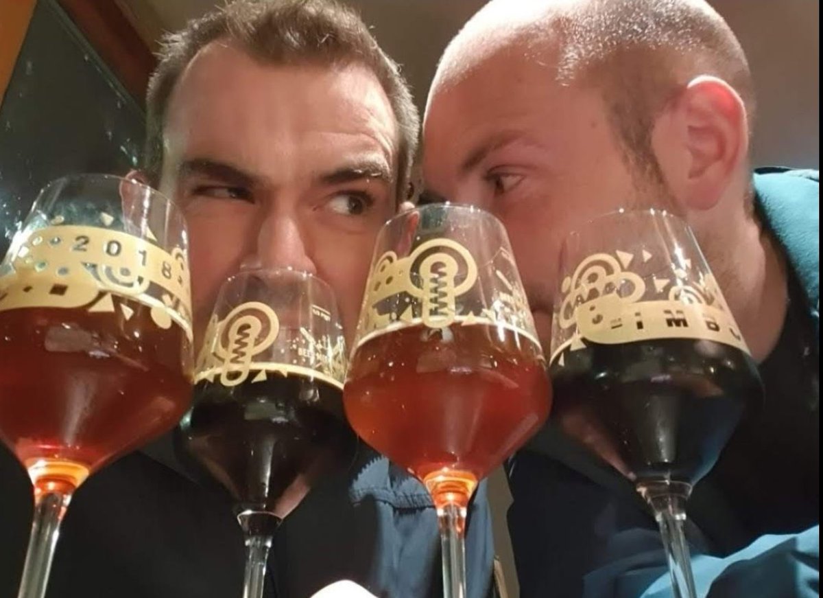 Progress. This time it's  @Goodfordshire on  #AFriendaDay!1 of the friendliest & funniest people I know & an expert homebrewer to boot. Love bumping into Simon at beery events & we spent a cracking afternoon in R2BC in Jan. He's also a certified Stan Fan.A truly top geezer :-)