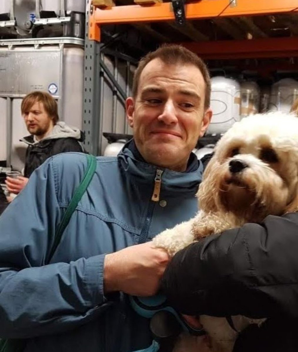 Progress. This time it's  @Goodfordshire on  #AFriendaDay!1 of the friendliest & funniest people I know & an expert homebrewer to boot. Love bumping into Simon at beery events & we spent a cracking afternoon in R2BC in Jan. He's also a certified Stan Fan.A truly top geezer :-)