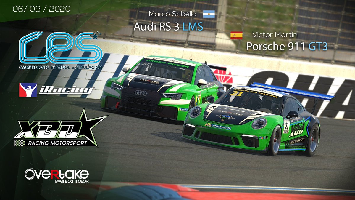 ¡Llegó el gran día! Llegó el día en el que nos medimos de "tu a tu" con un grande del simracing español como <a href="/KurumaMsport/">Kuruma MotorSport</a> para pelear codo con codo por el subcampenato. ¡Mucha suerte chicos!

<a href="/Marco5abella/">Marco Sabella</a> y <a href="/Reyno1ds_/">Reynolds</a> serán los encargados de esta preciosa lucha del @PaddockCES