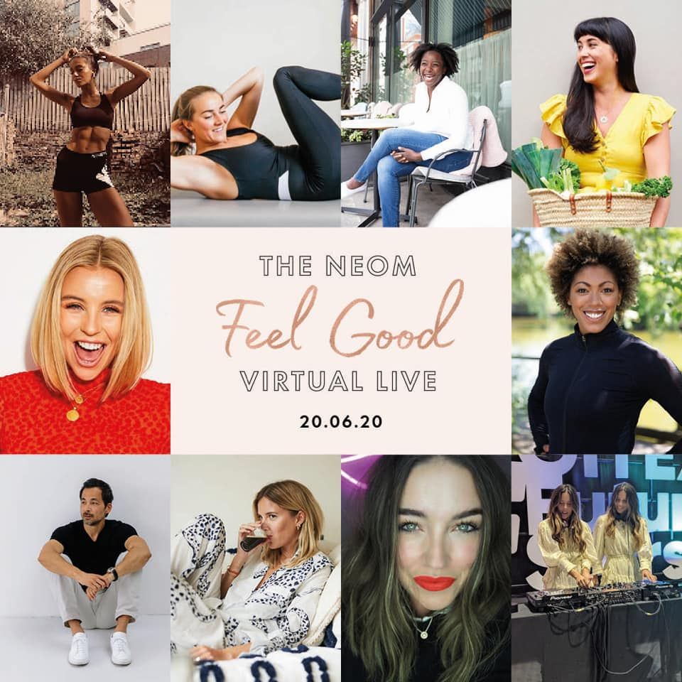 Get your tickets for the @NeomOrganics #virtualfestival 💛 Spend the day with Neom on 20/6/20, they have big plans for you - think #pilates #nutrition #cocktails & so much more! Plus its a fundraiser for @mentalhealth Get your tickets👇 and see you there! bit.ly/3cI6HQx