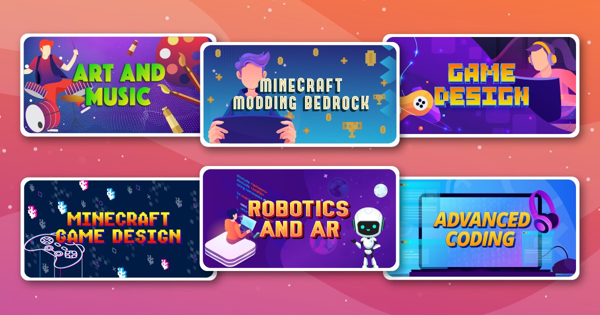 gotynker's tweet photo. NEW Summer Coding Program. Slide into summer with interest-based coding adventures. Your kid will learn and have fun this summer! #tynker #coding
https://t.co/a1TCUANDKw https://t.co/zuQAY9oLRK