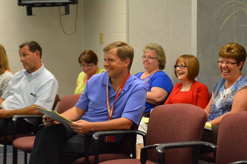 Rushthewriter's tweet photo. Six years ago today, my guy @Hawkschuster got his first principal gig and I snapped this pic after the school board confirmed the news publicly. 

We met in Newton but he's a Sibley native and @nwciowa alumni. https://t.co/OYHBy2XhqQ