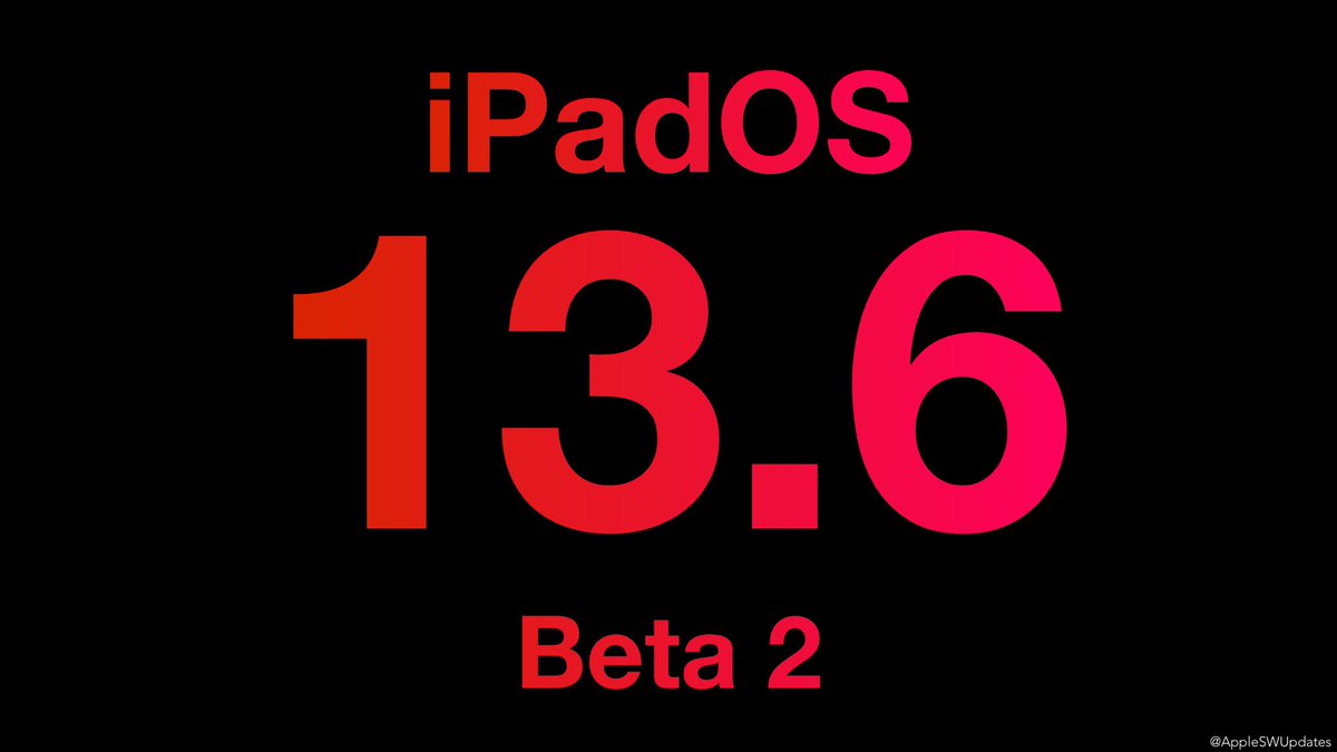 iSWUpdates's tweet photo. iPadOS 13.6 Dev Beta 2 (17G5045c) has been released. #iPadOS136 #iPadOS136DevBeta2 #iPadOS136Beta2 https://t.co/2RtRtbK4FN