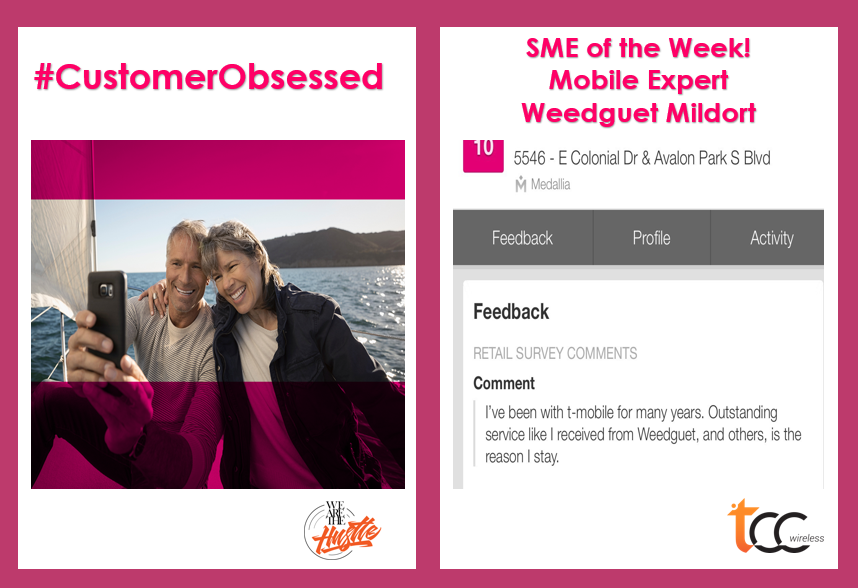 Our SME of the Week goes to #TeamAvalon Mobile Expert Weedguet Mildort, keeping our long time customers happy! #TCCFamily #CustomerObsessed #Southeastbaby

<a href="/jaymaliktcc/">Jay Malik</a> <a href="/BrettKennedyTCC/">Brett Kennedy</a> <a href="/saadzakirtcc/">Saad Zakir TCC</a> @mike_erra <a href="/richgarwood/">Rich Garwood</a> <a href="/ChartierDoug/">Doug Chartier</a> <a href="/FrankieETCC/">Frank</a>  <a href="/DamienCharles11/">Damien Charles</a> <a href="/ARod_013/">Andrés R.</a>