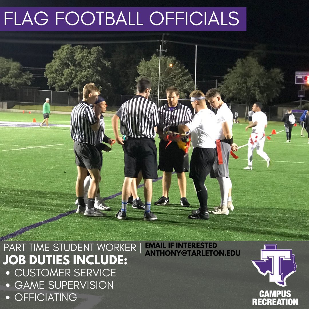 TarletonRec's tweet photo. Campus Rec is HIRING! Apply with the link in the bio! 💜 #campusrec https://t.co/NhdzUKcCda