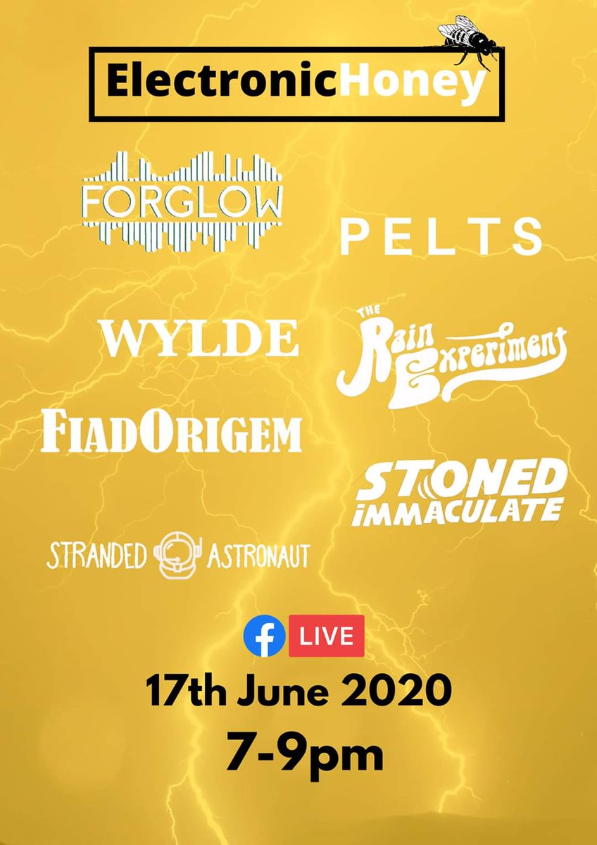 We've been working behind the scene to put together the first ever Electric Honey live stream! How exciting!
Turn in next Wednesday, 7pm on Facebook! #livestream #livemusic #electrichoney