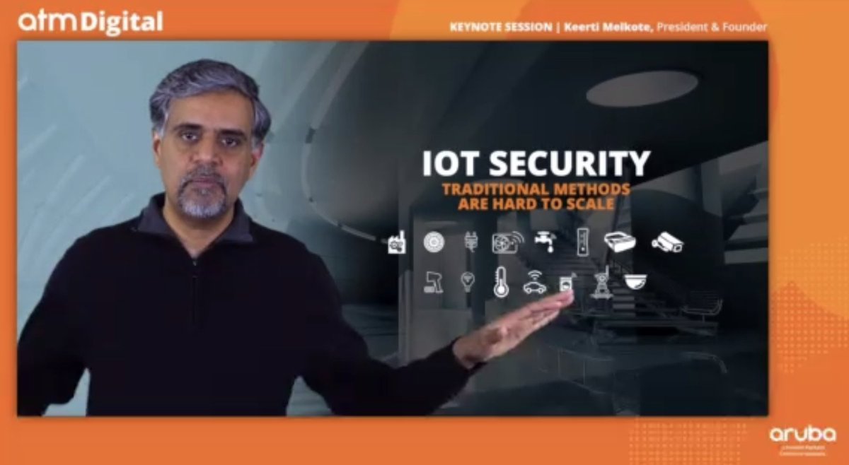 zkerravala's tweet photo. #VLANs do not scale with #IoT devices.  #DynamicSegmentation can. @ArubaNetworks #ATMDigital @KeertiMelkote.  Products this good make marketing easy, right @CKozup!! https://t.co/tRXulhPp9n