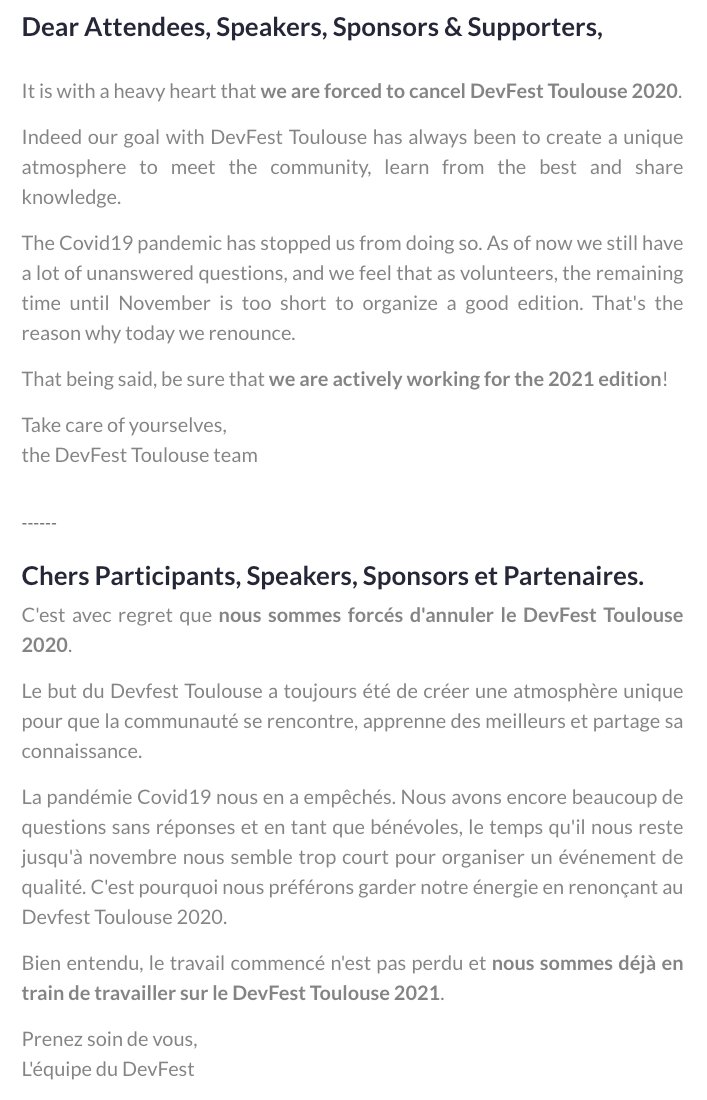 DevFest Toulouse tweet media