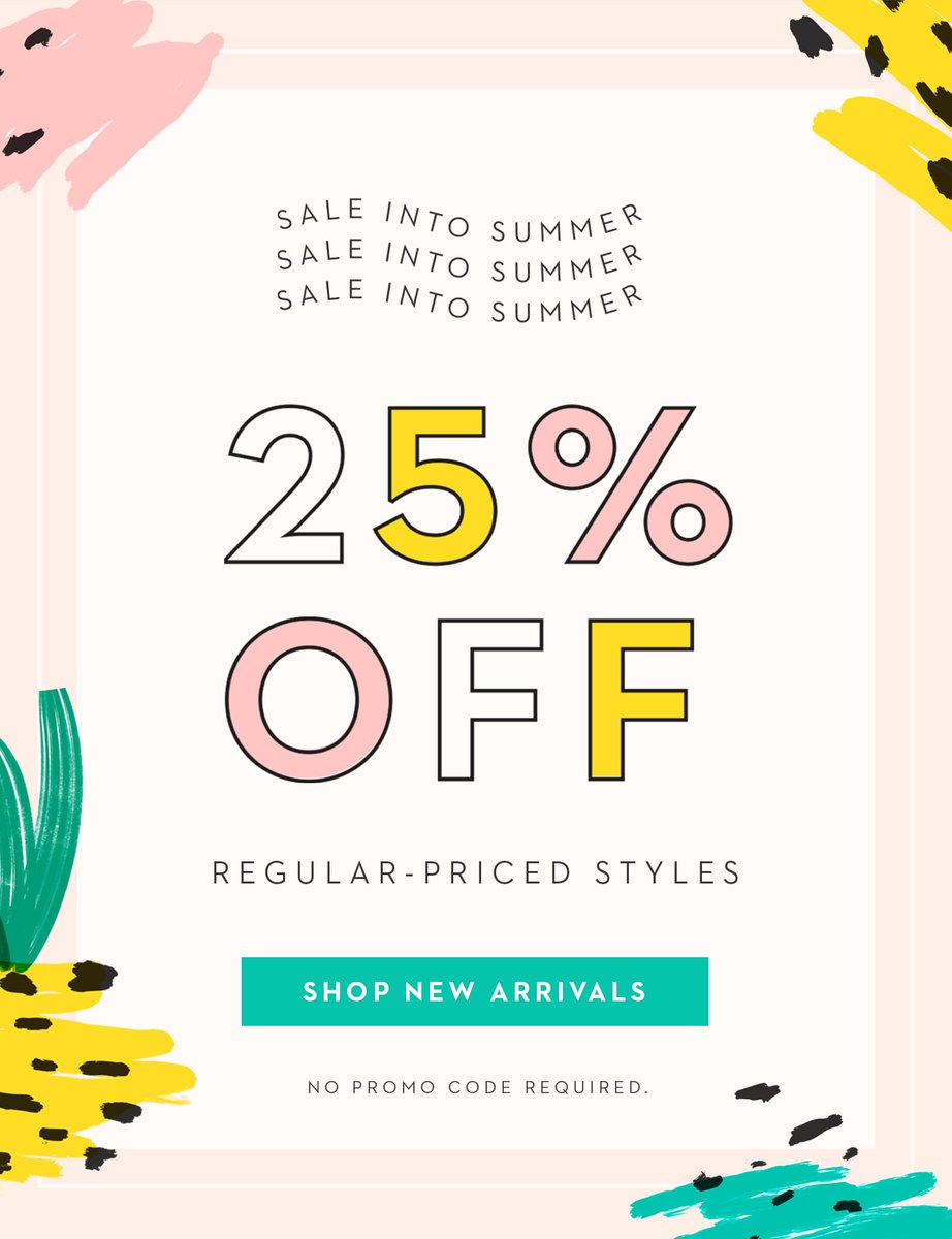 Sale ends today! Shop the sale here: bit.ly/2wnYrGx