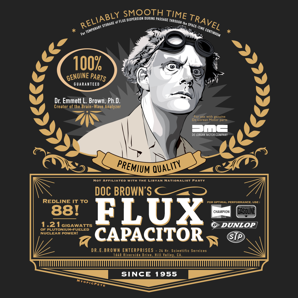 PeteMyopic's tweet photo. Doc Brown's Flux Capacitor #BacktotheFuture #DocBrown #EmmettBrown #ChristopherLloyd #Zemeckis #popart #fluxcapacitor #illustration #digitalartwork #DigitalArtist #vectorart #tuesdayvibes #IllustrationArtist #graphicdesign #graphicart #movietwit #cinephile #Nerd https://t.co/8dWaPgSq4g