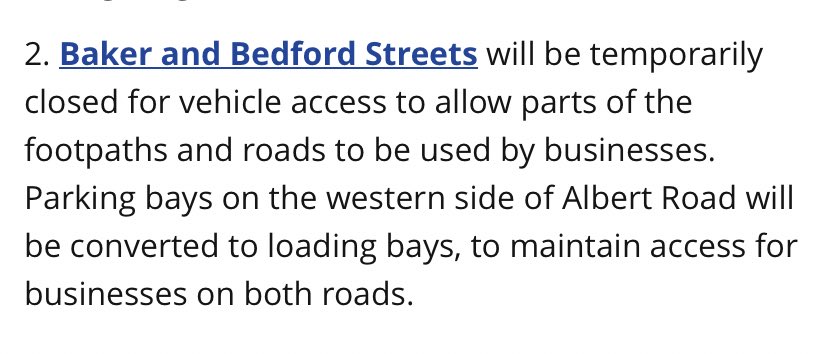 ‼️ Bedford Street Closure ‼️

Just to let all of our customers know that Bedford street will be closed to any vehicles, as set by Middlesbrough council, to allow for the town centre to reopen and allow for social distancing (from next week)
