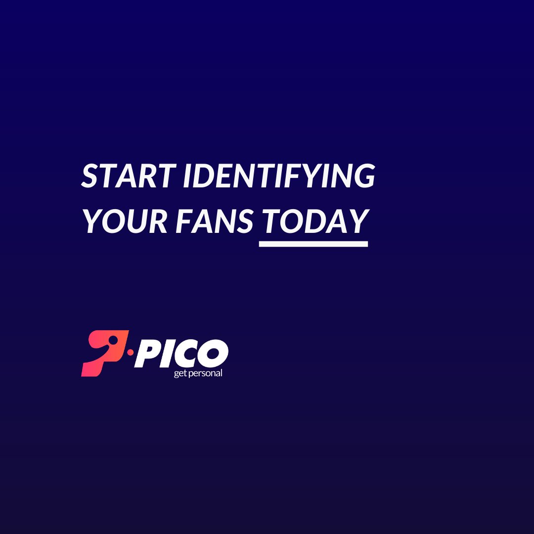 PicoGetPersonal's tweet image. Within the last month, @PicoGetPersonal has identified over 45k fans for our clients. Driving both revenue and relationships through our digital activations. Want to identify your fans as well? Click to schedule a demo! bit.ly/2Uitk7X #KnowYourFans #GetPersonal