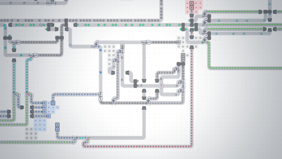 StreamHow_DE's tweet photo. Werbung: Wir haben auf Keymailer #shapezio erhalten. Wer Factorio mag, wird dieses einfache, aber doch äußerst komplexe Game lieben!
Auf dem Bild mal ein Durcheinander an Förderbändern von mir in Level 12 - und hier geht's zur Demo: https://t.co/zAMqJbduv9 ^P https://t.co/0Brb4945oA