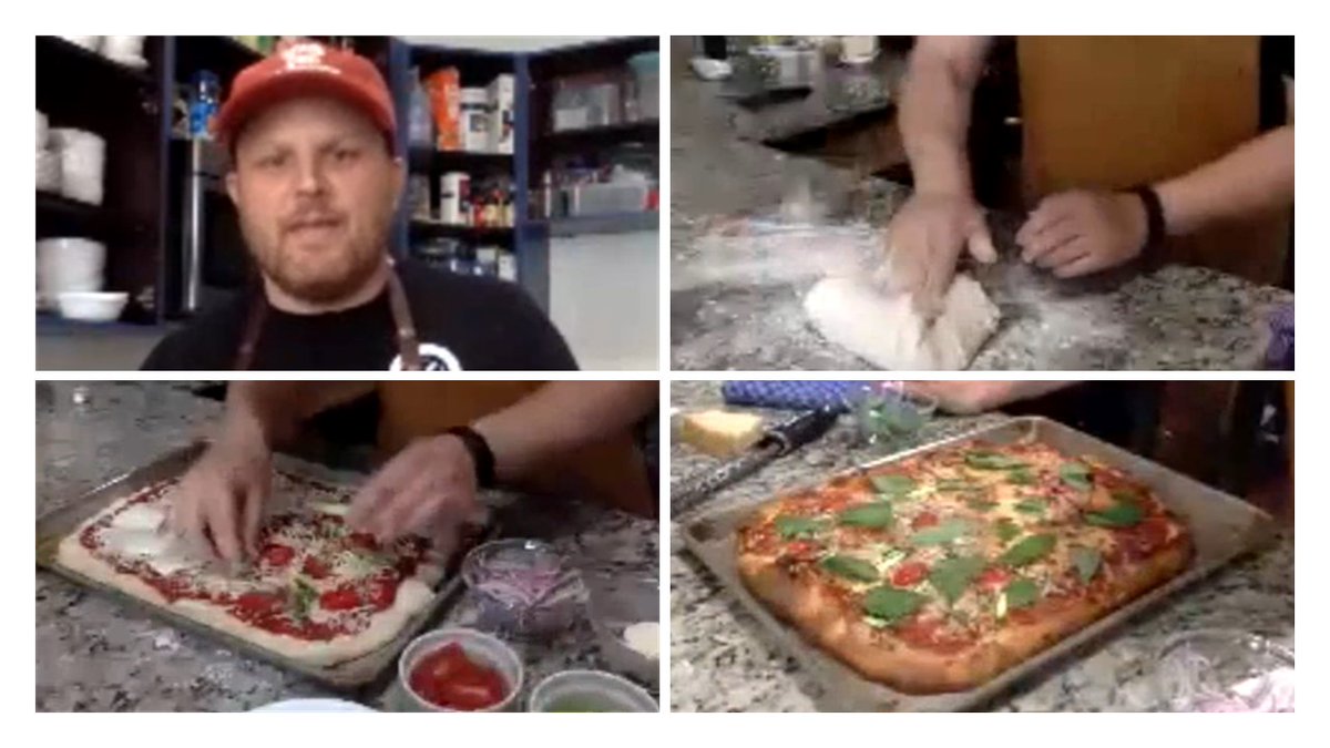 It was a great final Cooking Challenge for @CBUnamiMS as we began with a pizza demonstration from 'Chef John' - Culinary Director @gtprimechi and @GtfishOyster. The kids loved hearing how he got started, what it is like to work in a restaurant, and hope to visit him in Chicago.