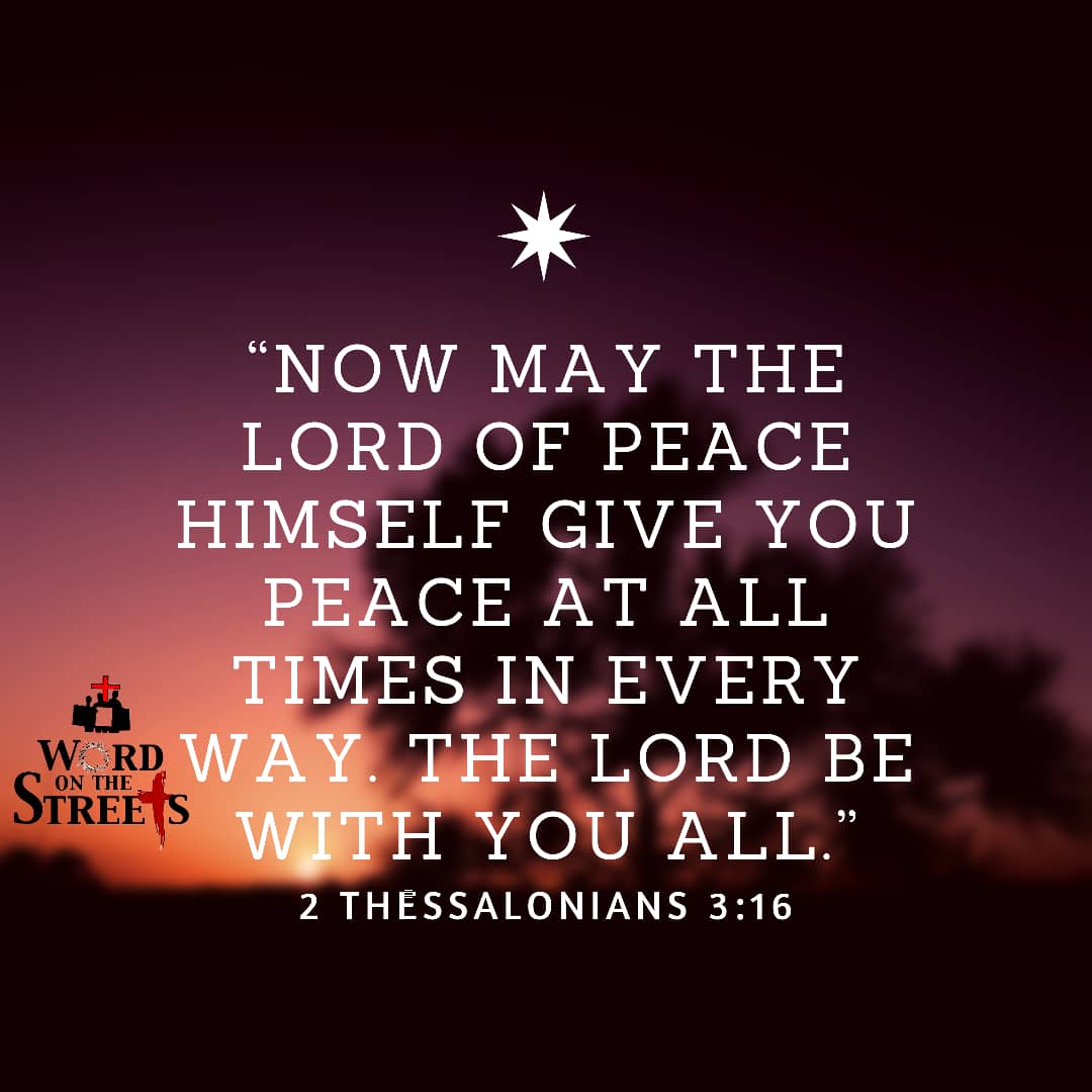 WotsGospelNaija's tweet image. In whatever is causing you worry and distress, may God give you peace.
#WordOnTheStreets #WOTS #peace #BlessedEvening #Gospel #God #GospelofPeace