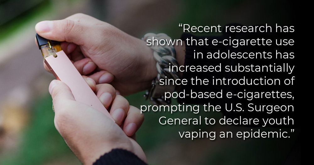 smokefreeab's tweet photo. New systematic review raises additional concerns about pod-based vaping products and youth.  https://t.co/ryuzoJmCCy via @upi Alberta kids deserve first class protection today: https://t.co/GXcVx0ToBV @YourAlberta @ABBlueCross @lungabnwt @HeartandStroke @APCCP https://t.co/1sz9XoJMGk