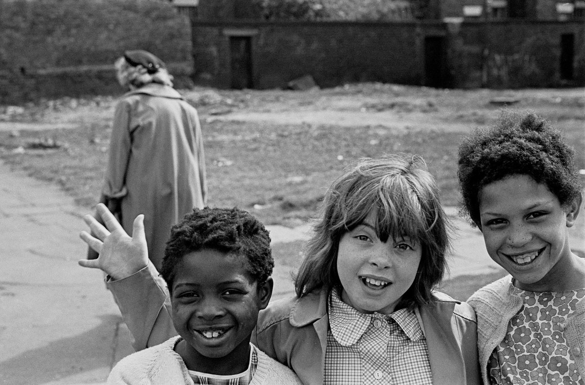 No one is born racist. .Liverpool 1969-1971Photo Nick Hedges
