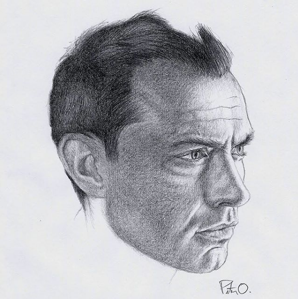 ArtUptight's tweet photo. #JudeLaw #drawing #sketch #sketchbook #portrait #blackandwhitedrawing #pencilart #pencil #graphite #drawingsketch #drawingart #dailydrawing #dailyart #lineart #paperandpencil #figurativeart #pencilsketch #ArtistOnTwitter #artshare #Gattaca #TalentedMrRipley #YoungPope https://t.co/jbUbwcDTUo