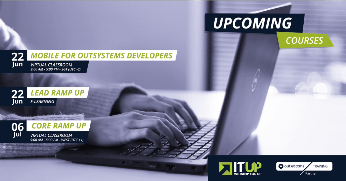 _ITUp_'s tweet image. Take a peek at a snippet of our agenda for the upcoming weeks. 
🗓️If you&apos;re feeling inspired to advance your @OutSystems career, visit our website for more courses and dates.
itup.pt/agenda

#ITUp #WeRampYouUp #OutSystemsTraining #coding