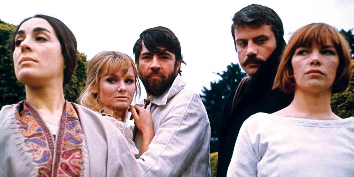 women in love by #kenrussell with #oliverreed #alanbates and #glendajackson