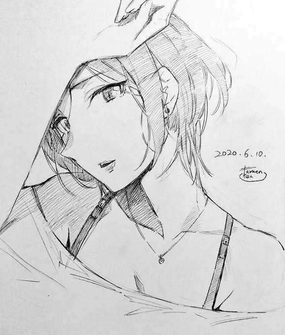 一日一奏!奏チャ!「かげ」です。

立体に影をバチッと入れた絵が描けるようになりたいわね。。。 