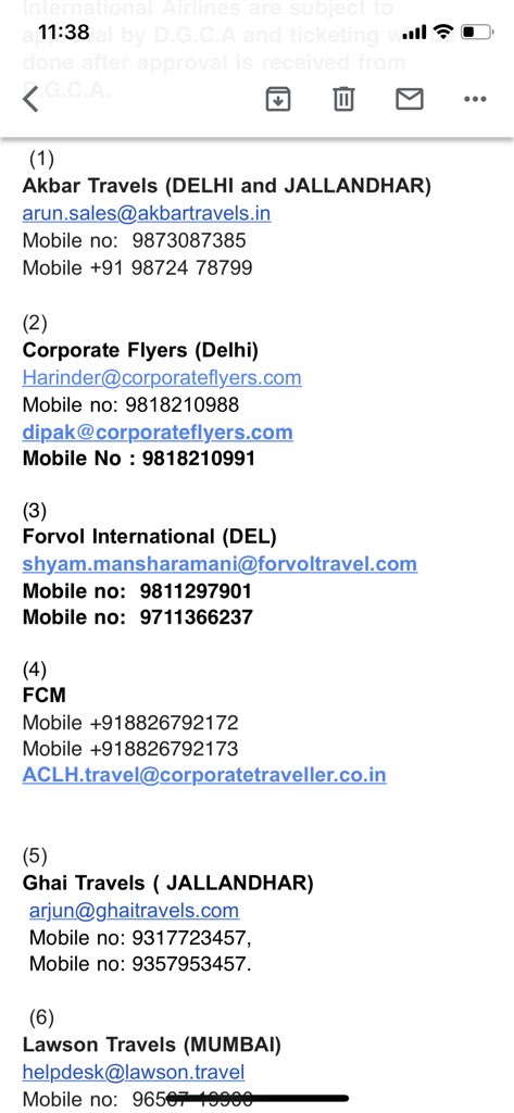 TonyMR12's tweet photo. @SailorAndy7 @CanadiansIndo @PillaiPal @IndianCanadians Contact one of them. I recommend 3-Forvol as I used them and got a ticket. Or use Thomas Cook. They were responsible for most of the Qatar airlines bookings so they too are reliable. All of these agents are credited by Air Canada, so no need to worry about scams. https://t.co/RzwGM28e9I